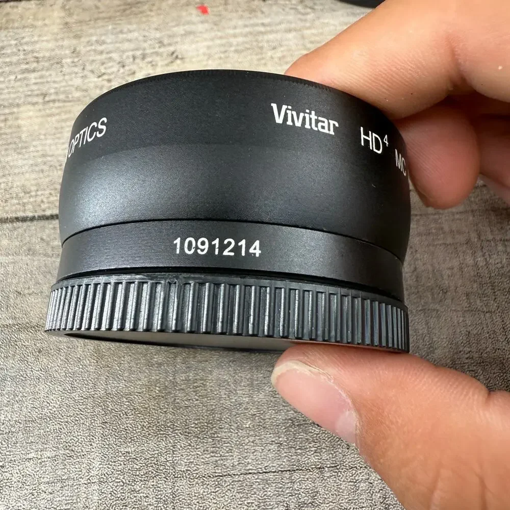 Vivitar Lens Mc Af High Definition 0.43x Wide Angle Converter w/ Macro Japan